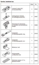 HAWA-Frontslide 140/matic-Telescopic 2, Garnitur für 2 Schiebeläden, 750 - 1200 mm