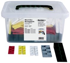 Misch-Box Montagekeile mit / ohne Schlitz