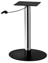 Stehtischfüsse mit Gaslift Höhenverstellung HÜBA