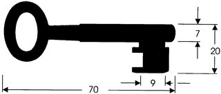 Zifferschlüssel GLUTZ