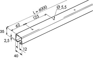 Laufschienen für HAWA Porta 300