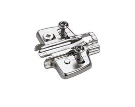 Kreuzmontageplatten HETTICH Sensys/Intermat 8099, Eckmontage