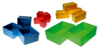 Einsatzboxen HÜNERSDORFF zu Sortimentskoffer EcoSystem