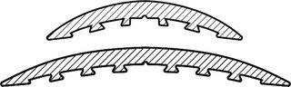 Hohlflachschienen HEBGO 150 / 154