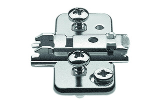 Kreuzmontageplatten BLUM CLIP Mittelwandmontage