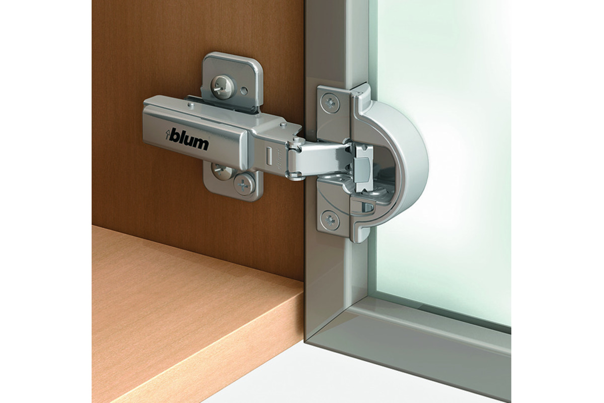 Aluminiumrahmen Topfband BLUM CLIP top BLUMOTION, Eckband 95 °