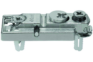 Linearmontageplatten BLUM CLIP Eckmontage