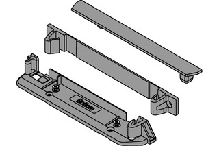 Trägerprofil-Aufnahme BLUM SERVO-DRIVE stehend