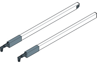 Längsreling für Frontauszug BLUM TANDEMBOX antaro
