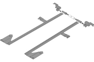 Seitenstabilisierung BLUM LEGRABOX pure/free, grau