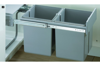 Kehrichtsystem HETTICH Bin.it DUO ll
