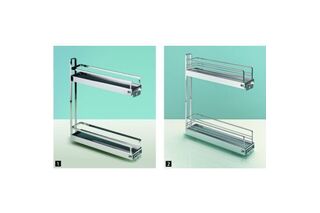 Frontauszug CLASSIC, verchromt (2)