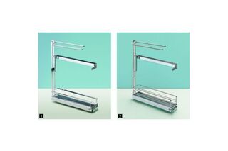 Handtuchhalterauszug CLASSIC, verchromt (2)