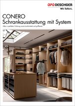 Broschüre CONERO Schrankausstattung mit System